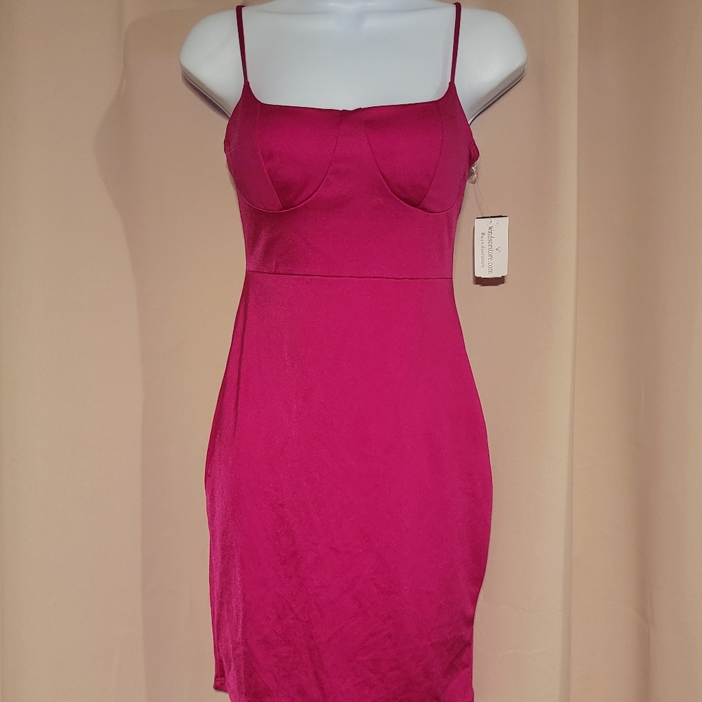 Windsor hott pink dress